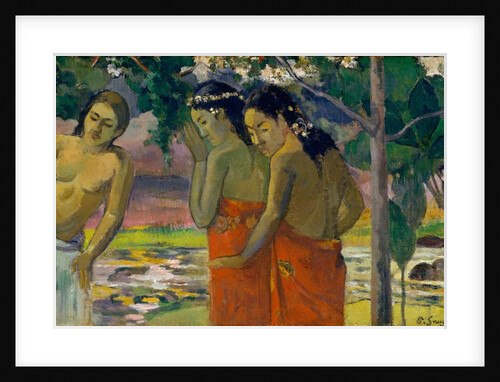 Three Tahitian Women, 1896 by Paul Gauguin