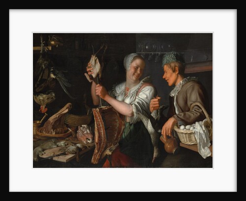 Kitchen Scene, 1620s by Peter Wtewael