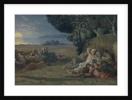 Sleep, ca. 1867-70 by Pierre Puvis de Chavannes