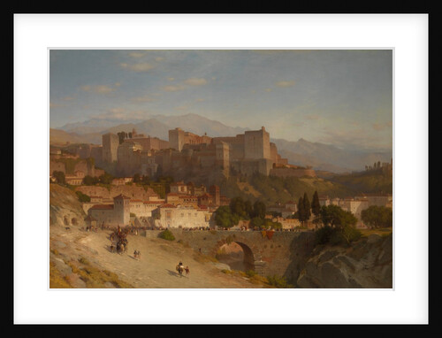 The Hill of the Alhambra, Granada, 1865 by Samuel Colman