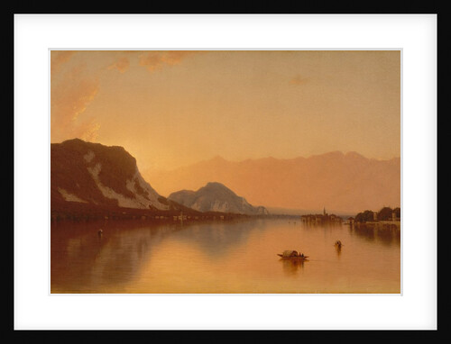 Isola Bella in Lago Maggiore, 1871 by Sanford Robinson Gifford