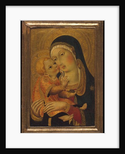 Madonna and Child, ca. 1448-60 by Workshop of Sano di Pietro