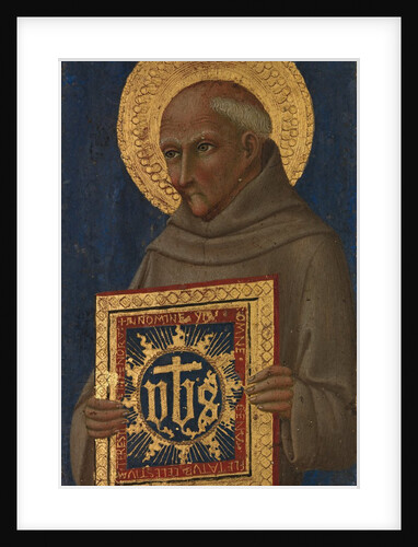 Saint Bernardino, ca. 1460-70 by Workshop of Sano di Pietro