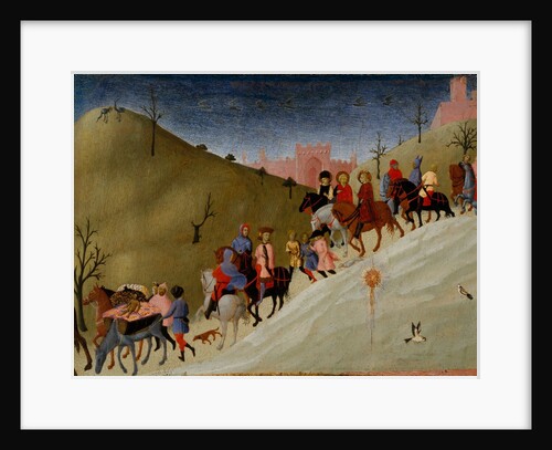 The Journey of the Magi, ca. 1433-35 by Sassetta