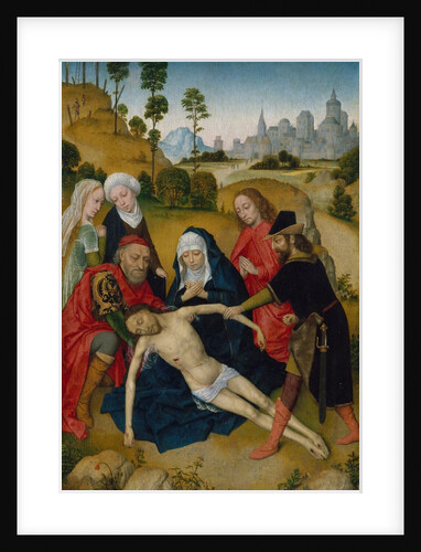 The Lamentation of Christ, ca. 1473 by Simon Marmion