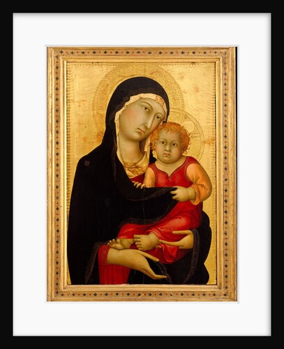 Madonna and Child, ca. 1326 by Simone Martini
