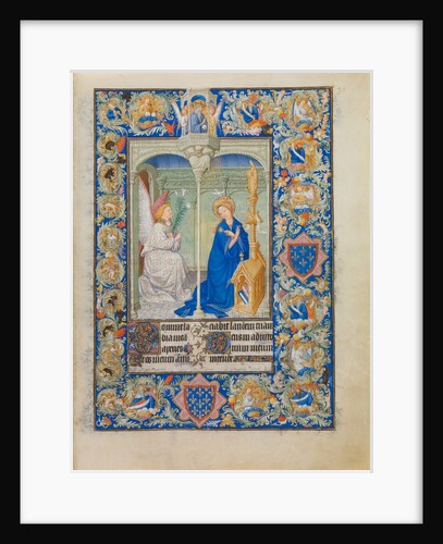 The Belles Heures of Jean de France, duc de Berry, 1405-1408/1409 by Hermann Limbourg; Jean Limbourg; Paul Limbourg