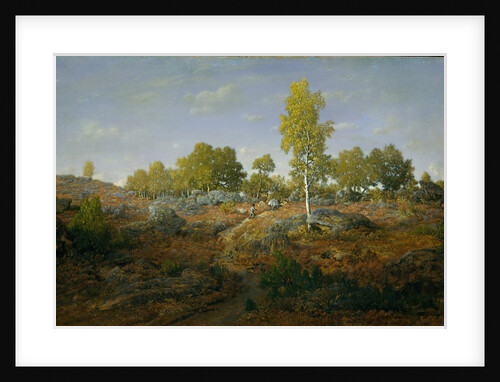 A Path among the Rocks, probably 1861 by Theodore Rousseau