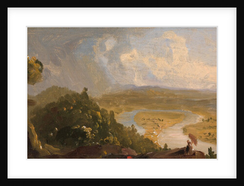 Sketch for View from Mount Holyoke, Northampton, Massachusetts…,, 1836 by Thomas Cole