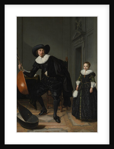A Musician and His Daughter, 1629 by Thomas de Keyser
