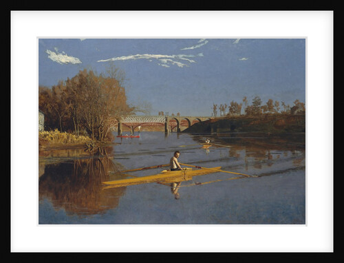 The Champion Single Sculls, 1871 by Thomas Eakins