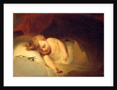 Child Asleep, 1841 by Thomas Sully