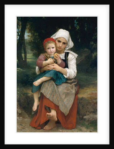 Breton Brother and Sister, 1871 by William-Adolphe Bouguereau
