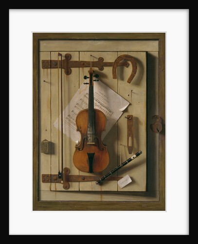 Still Life?Violin and Music, 1888 by William Michael Harnett