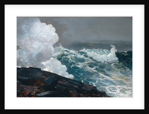 Northeaster, 1895; reworked by 1901 by Winslow Homer
