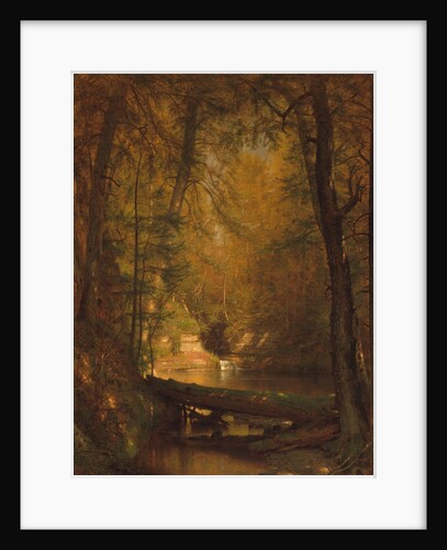 The Trout Pool, 1870 by Worthington Whittredge