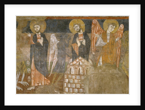 The Temptation of Christ by the Devil, first half 12th century by Unknown