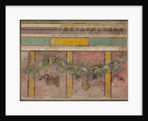 Wall painting from the west wall of Room L of the Villa of P. Fannius Synistor…, ca.50-40 B.C by Unknown