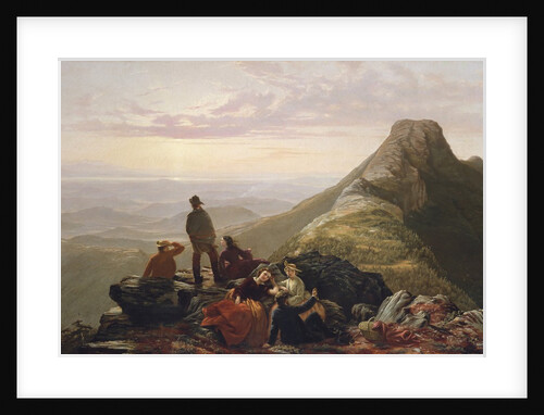 The Belated Party on Mansfield Mountain, 1858 by Jerome Thompson