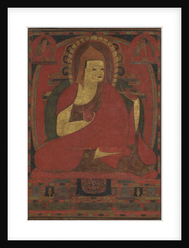 Portrait of the Indian Monk Atisha, early to mid-12th century by Unknown
