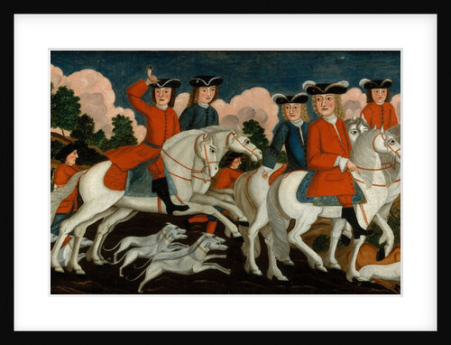 The Hunting Party?New Jersey, ca. 1750 by Unknown