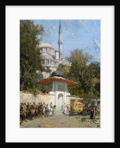 A Mosque, 1872 by Alberto Pasini