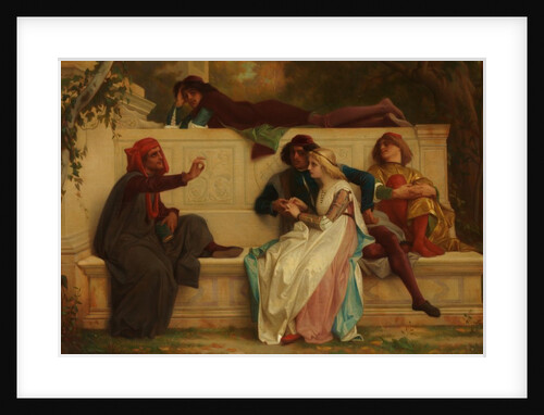 Florentine Poet, 1861 by Alexandre Cabanel