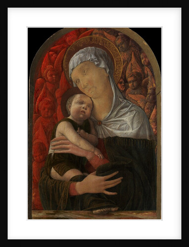 Madonna and Child with Seraphim and Cherubim, ca. 1454 by Andrea Mantegna