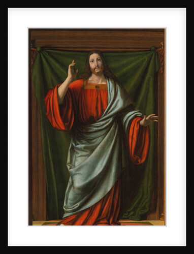 Christ Blessing by Andrea Solario