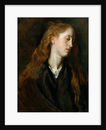 Study Head of a Young Woman, ca. 1618-20 by Anthony van Dyck