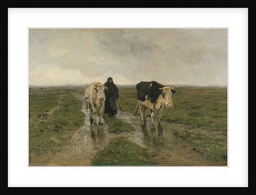 Changing Pasture, ca. 1880s by Anton Mauve