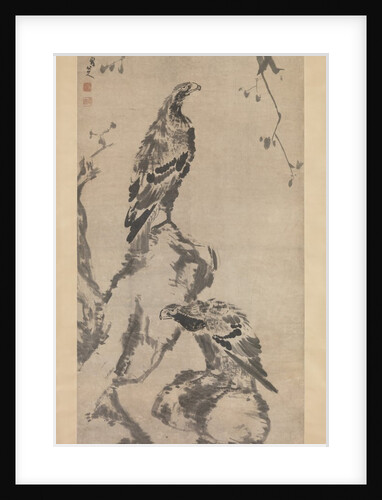 Two eagles, dated 1702 by Bada Shanren