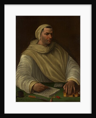 Portrait of an Olivetan Monk by Baldassare Peruzzi