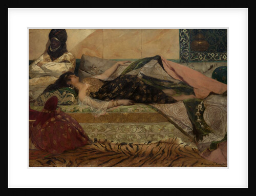 Odalisque by Jean Joseph Benjamin Constant