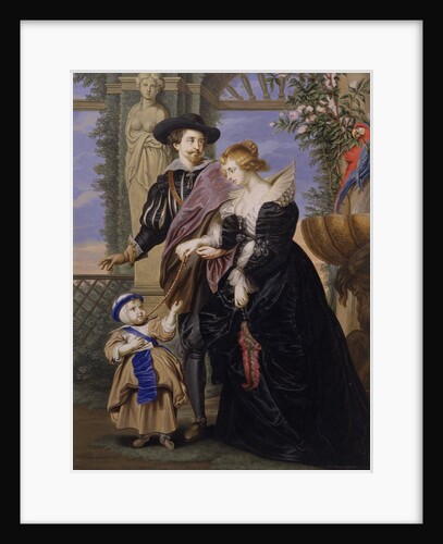 Copy after 'Rubens, His Wife Helena Fourment, and Their Son Frans' by Bernard Lens