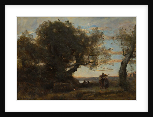 The Gypsies, 1872 by Jean-Baptiste-Camille Corot