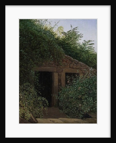 An Overgrown Mineshaft, ca. 1824 by Carl Gustav Carus