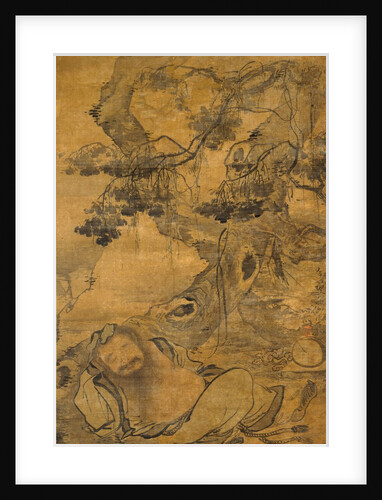 Drunken Immortal beneath an old tree, early 16th century by Chen Zihe