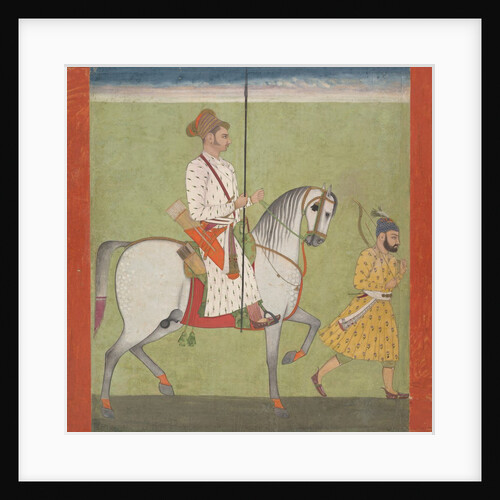 Jhujhar Singh on Horseback, ca. 1720-30 by Dalchand