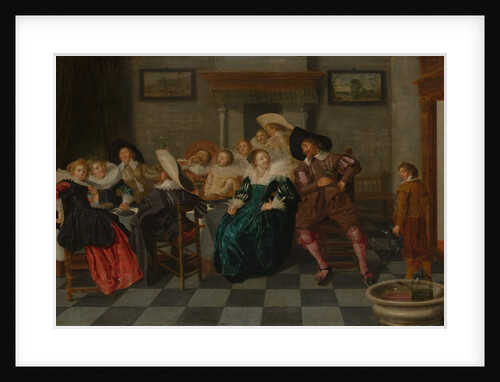 A Banquet, 1628 by Dirck Hals