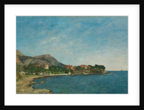 Beaulieu: The Bay of Fourmis, 1892 by Eugene Louis Boudin