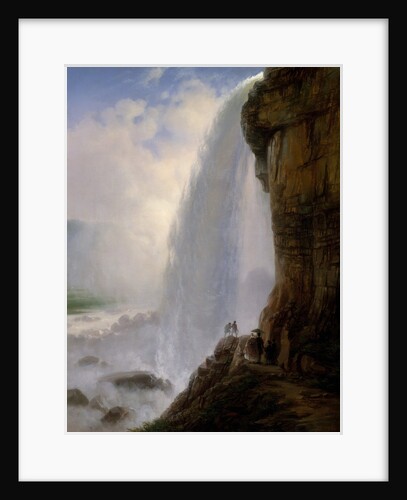 Underneath Niagara Falls, 1862 by Joachim Ferdinand Richardt