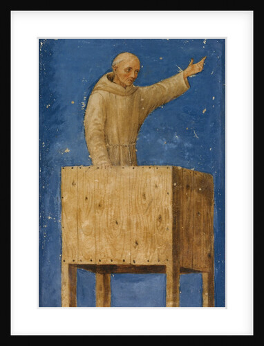 Saint Bernardino Preaching from a Pulpit, ca. 1470-75 by Francesco di Giorgio Martini