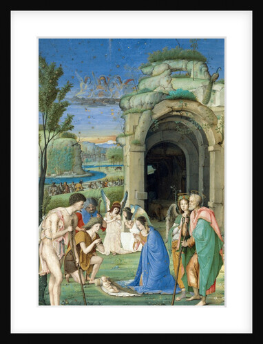 Adoration of the Shepherds, ca. 1500 by Francesco Marmitta