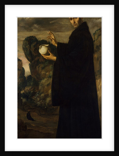 Saint Benedict, ca. 1640-45 by Francisco de Zurbaran