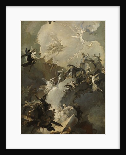 The Glorification of the Royal Hungarian Saints, ca. 1772-73 by Franz Anton Maulbertsch