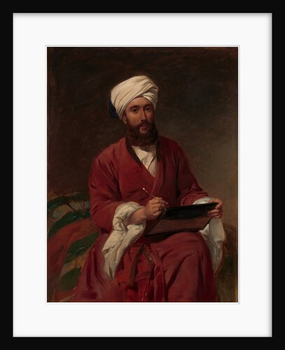 William Edward Dighton in Middle Eastern Dress, ca. 1852-53 by Frederick Goodall