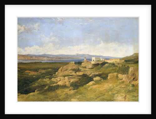 General Garibaldi's Residence at Caprera, 1865 by Frederick Richard Lee