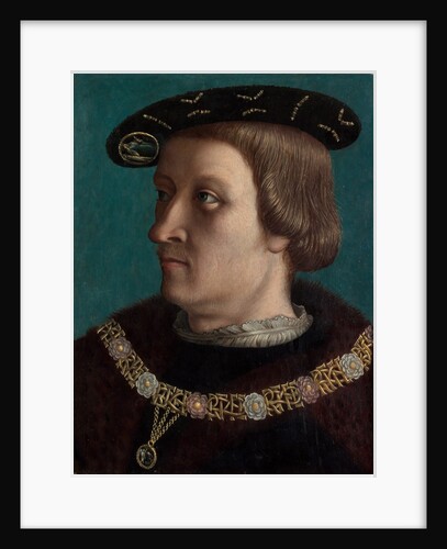 Portrait of a Man Wearing the Order of the Annunziata of Savoy by French Painter