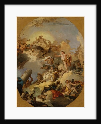 The Apotheosis of the Spanish Monarchy, 1760s by Giovanni Battista Tiepolo